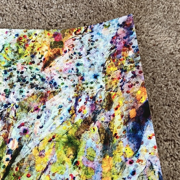 📦 Glitterati Painting Signed By Artist - Picture 3 of 5